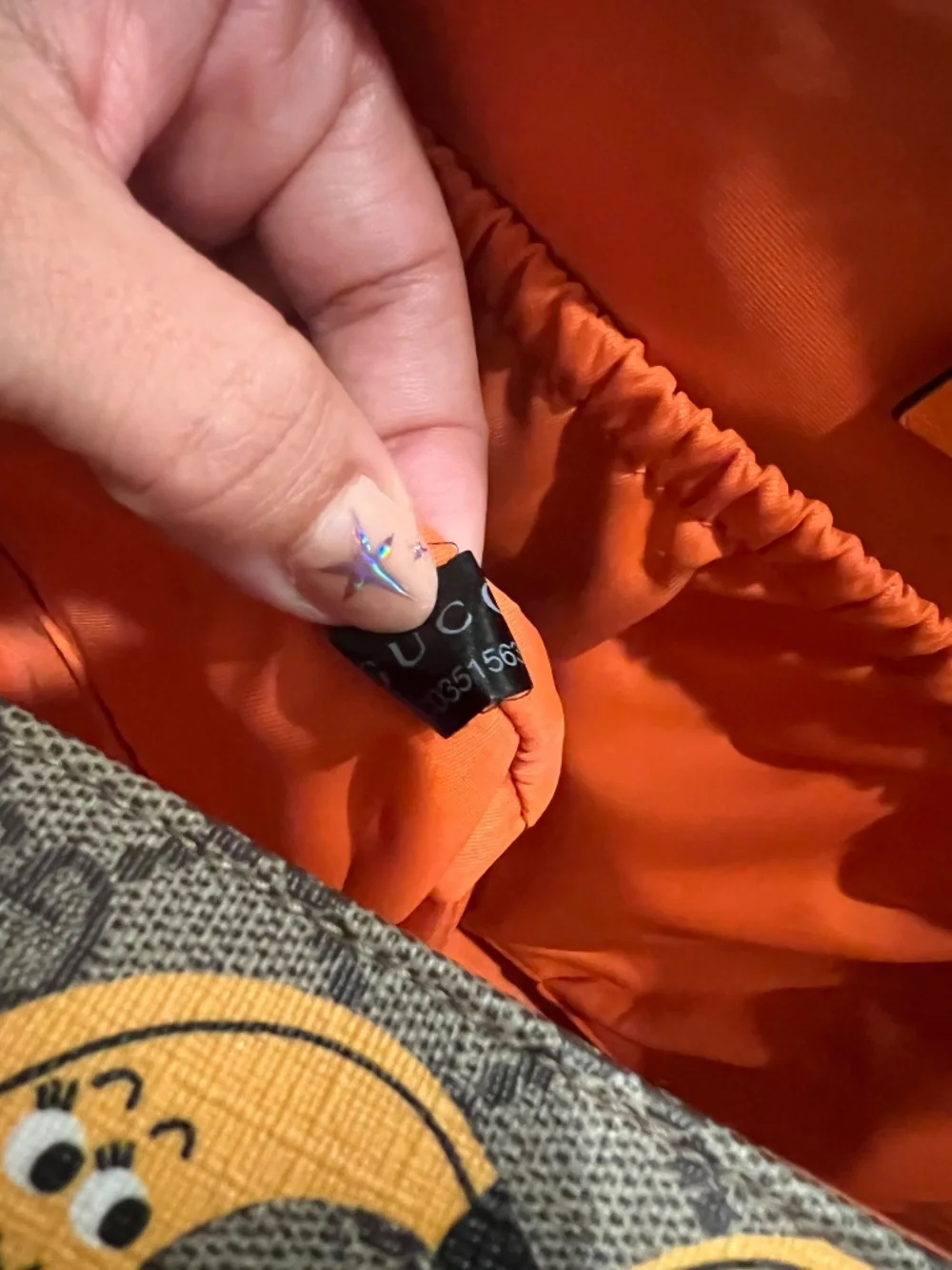 Gucci xNina Dzyvulska GG Supreme Banana Diaper Bag
